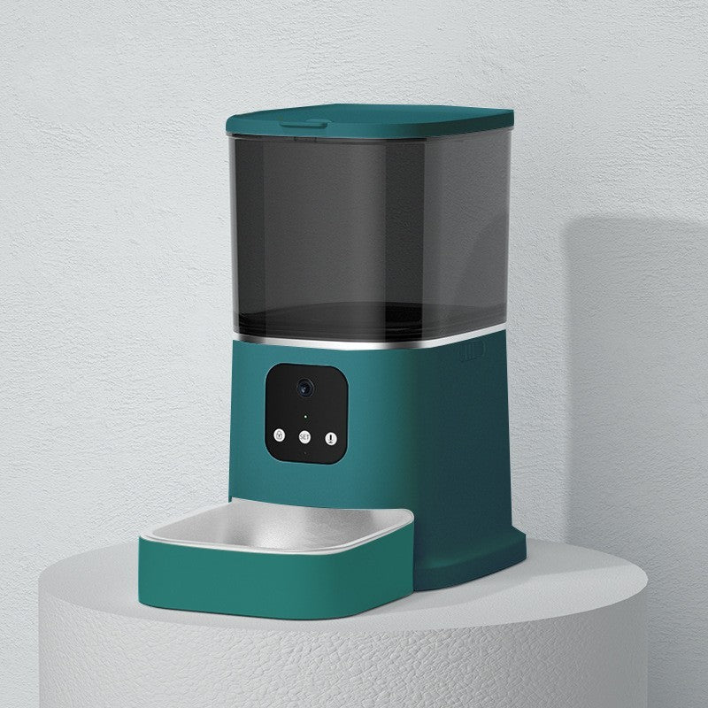 Smart Automatic Pet Feeder – WiFi App Control (6L Capacity)