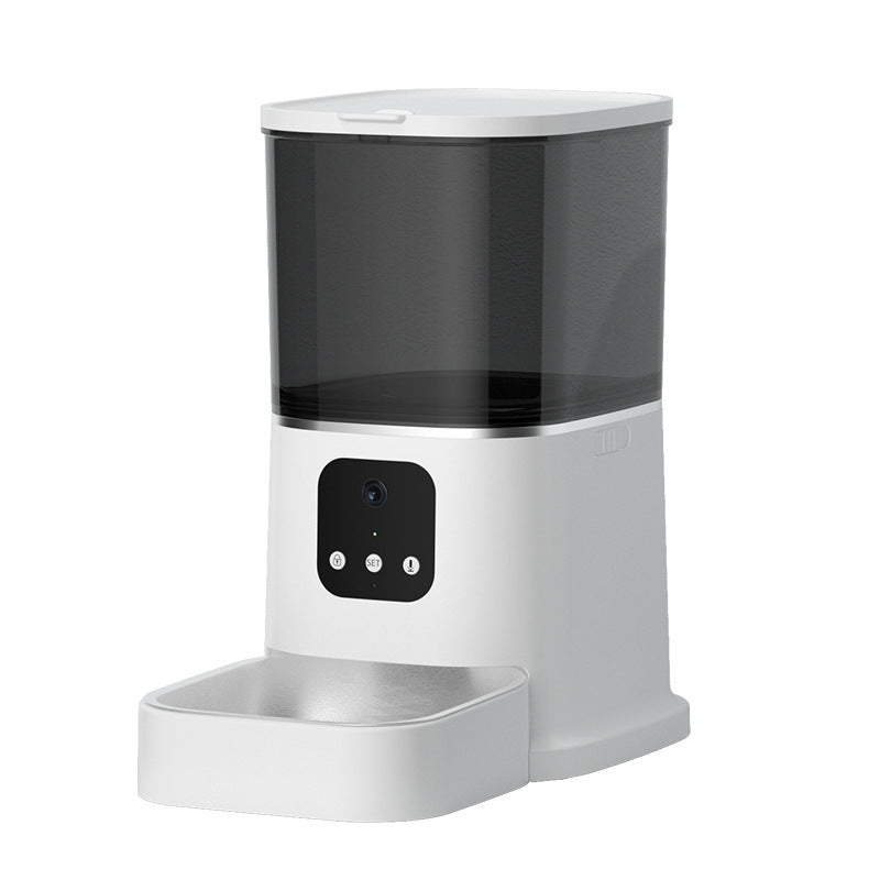 Smart Automatic Pet Feeder – WiFi App Control (6L Capacity)