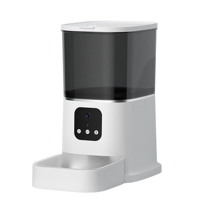 Smart Automatic Pet Feeder – WiFi App Control (6L Capacity)